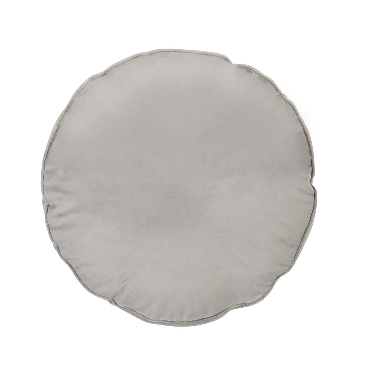 Riviera Maison Ethel Sierkussen - 40x40 cm - Licht grijs