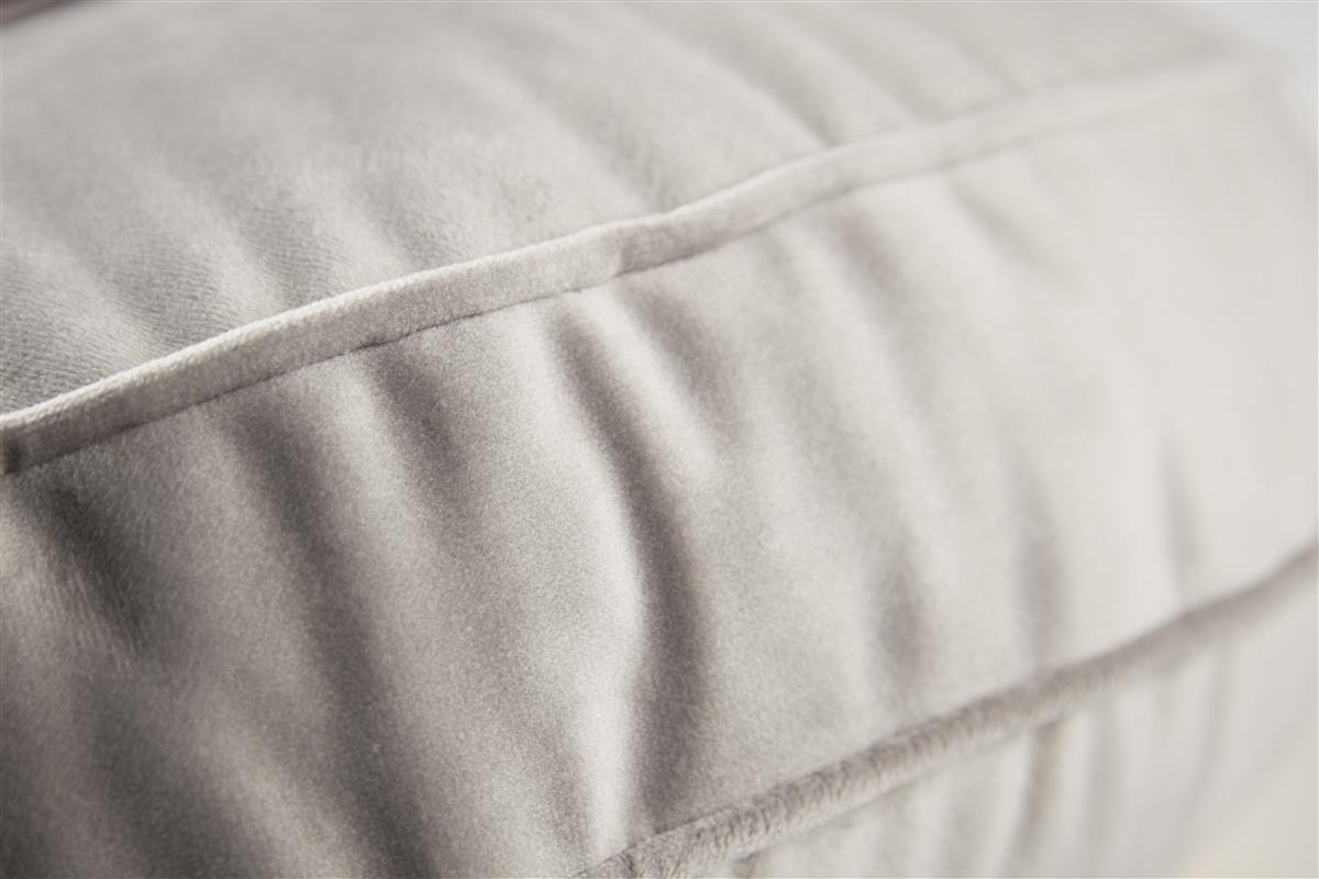 Riviera Maison Ethel Sierkussen - 40x40 cm - Licht grijs