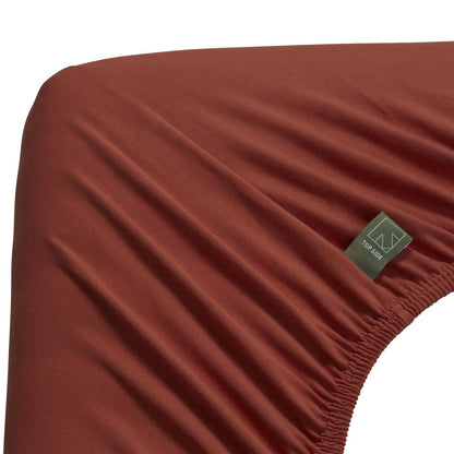 Beddinghouse Dutch Design Fitted Sheet - Jersey Stretch - Red