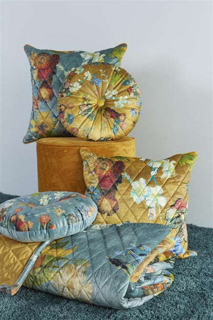 Beddinghouse x Van Gogh Museum Partout des Fleurs Sprei - Groen