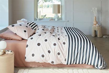 Vtwonen Stripe and Eye dekbedovertrek