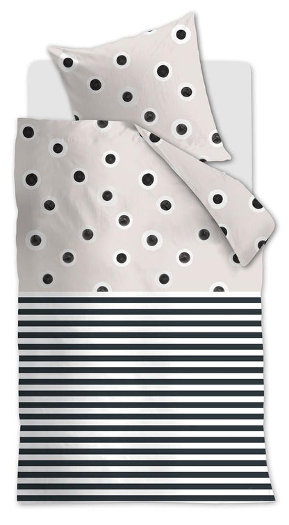 Vtwonen Stripe and Eye dekbedovertrek