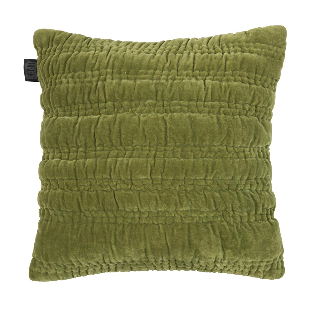KAAT Amsterdam Quilta Decorative Cushion - Olive Green