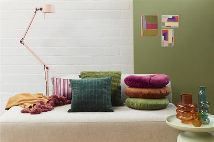 KAAT Amsterdam Quilta Decorative Cushion - Olive Green