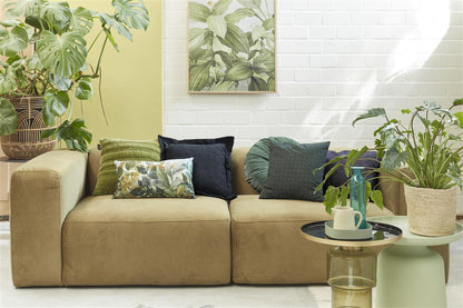 KAAT Amsterdam Quilta Decorative Cushion - Olive Green