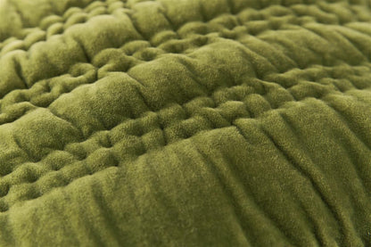 KAAT Amsterdam Quilta Decorative Cushion - Olive Green