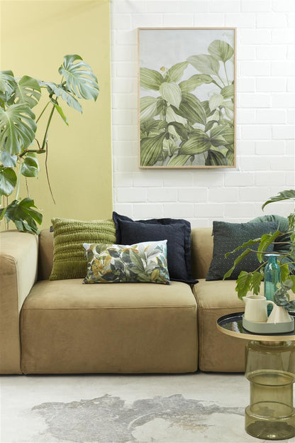 KAAT Amsterdam Quilta Decorative Cushion - Olive Green