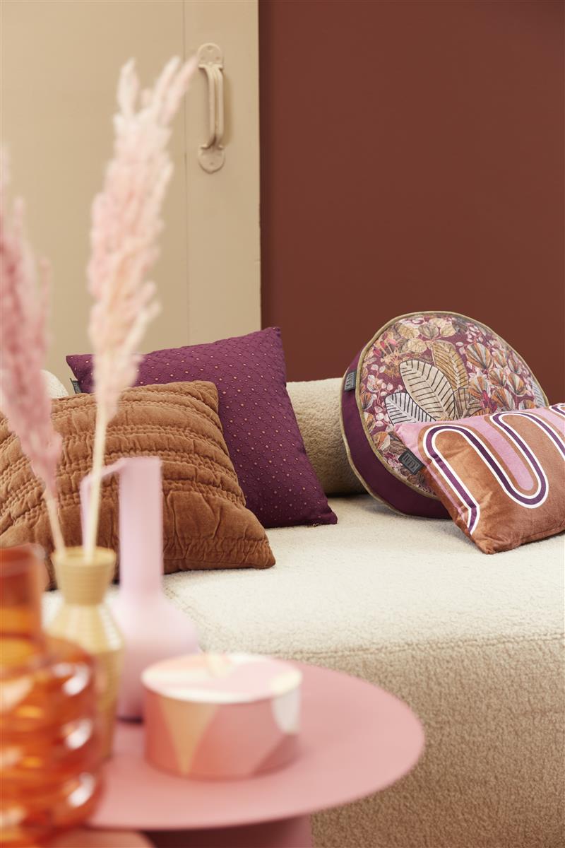 KAAT Amsterdam Shirley Decorative Cushion - Stone Red