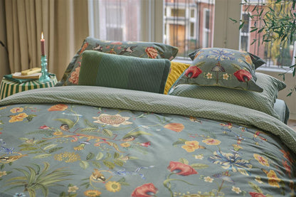 Pip Studio Botanico Verde dekbedovertrek - Blauw