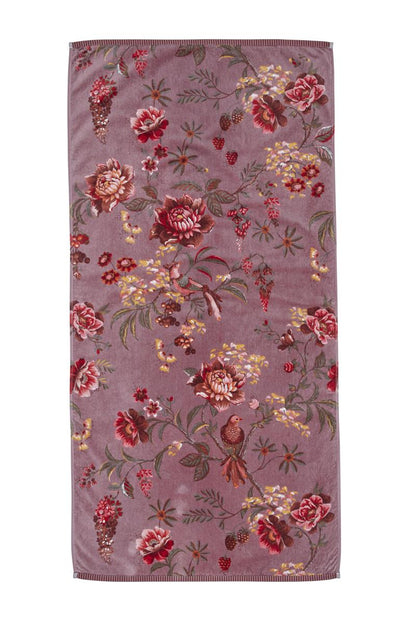 Pip Studio Secret Garden Bath linen - Light purple