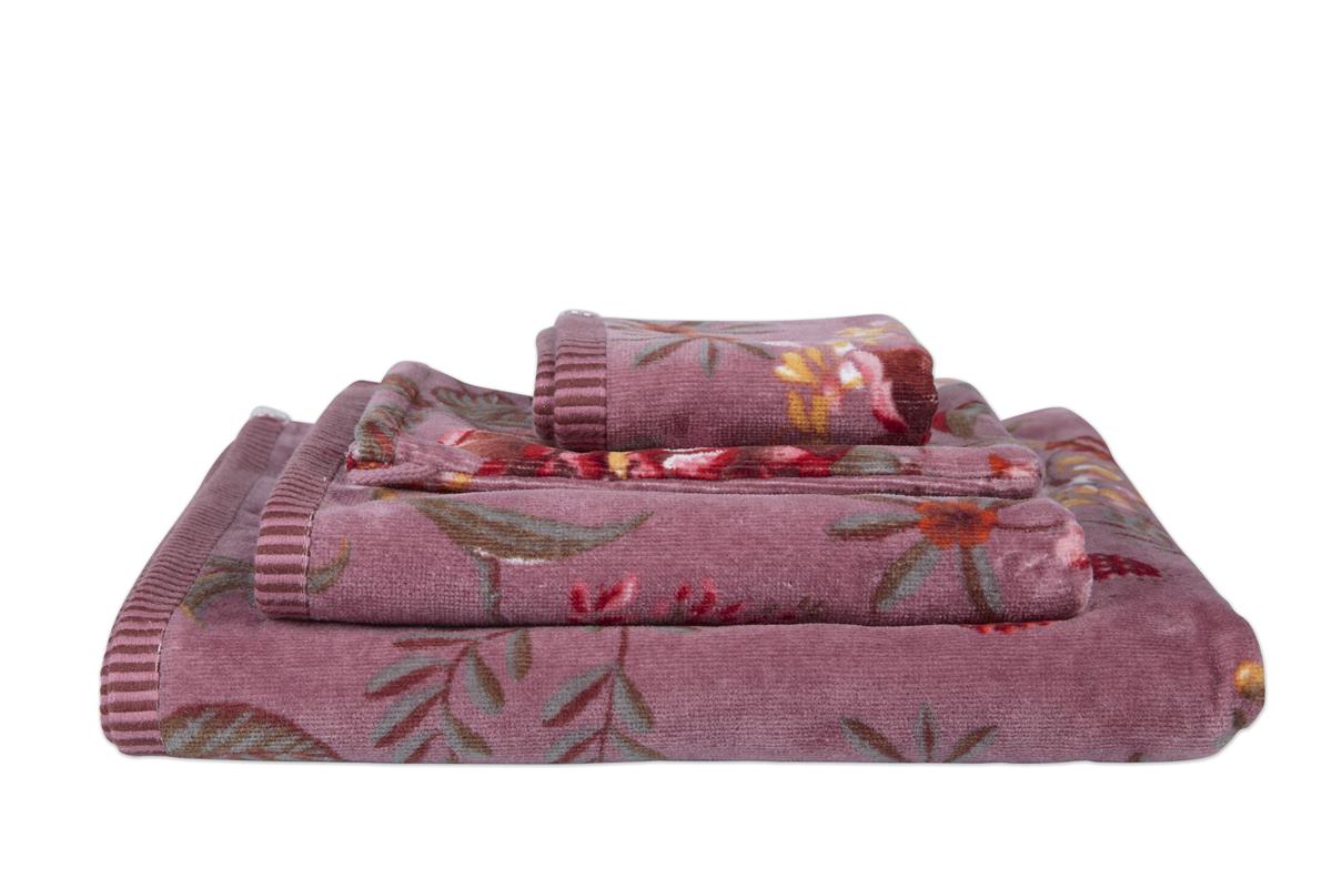 Pip Studio Secret Garden Bath linen - Light purple