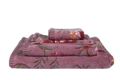 Pip Studio Secret Garden Bath linen - Light purple
