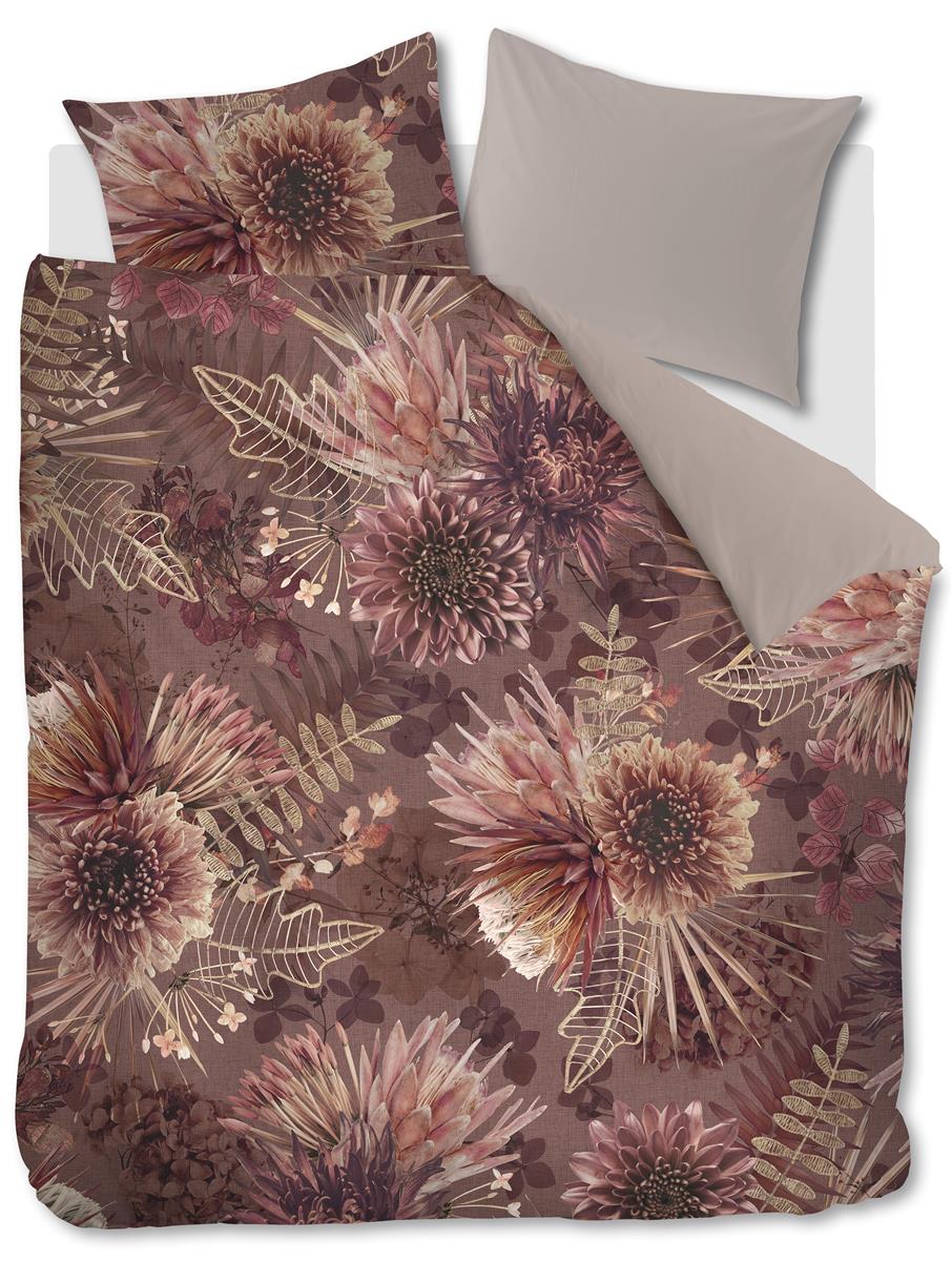 Riviera Maison Protea duvet cover - Stone red