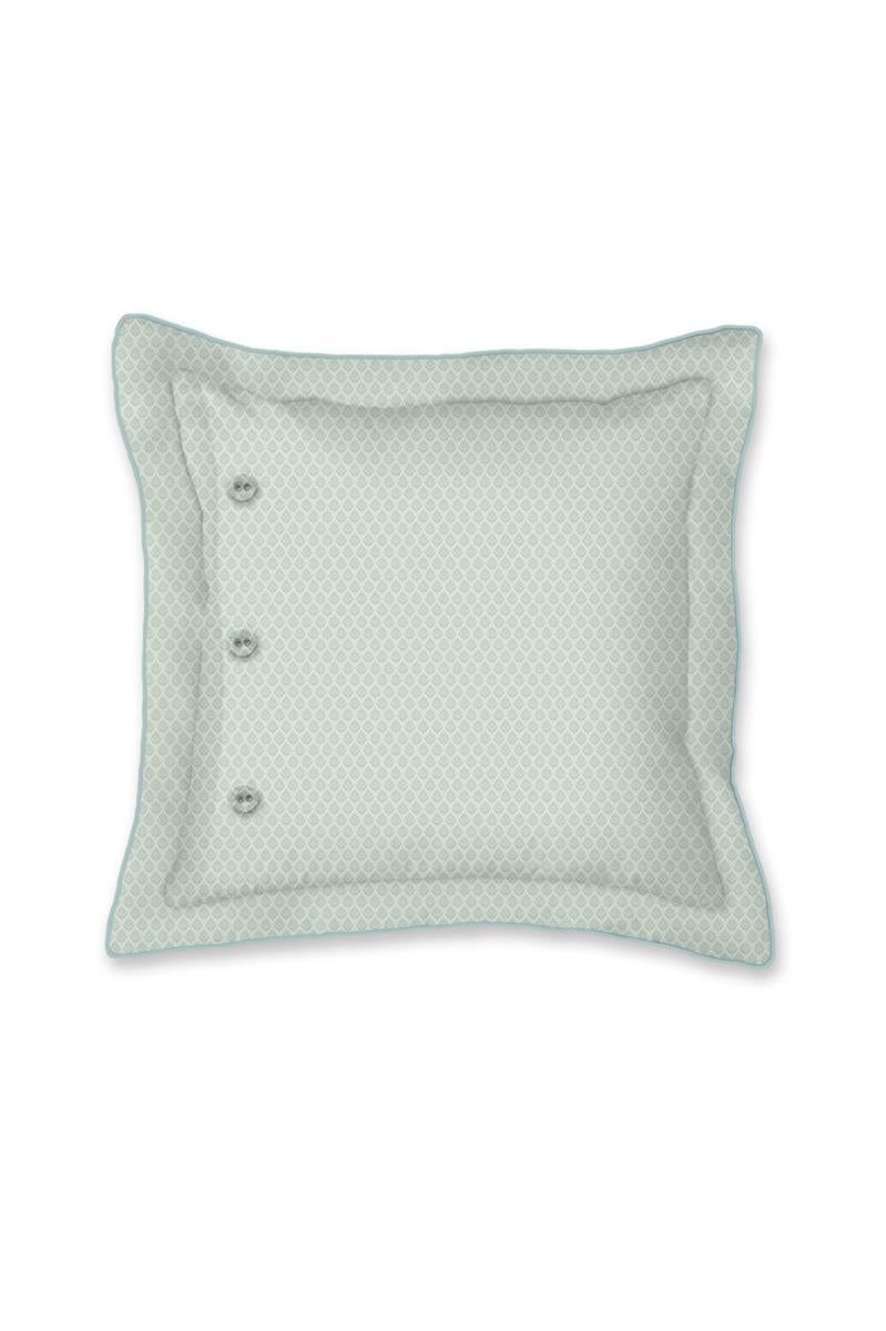 Pip Studio Pavoni Square Sierkussen - 45x45 cm - Gebroken wit
