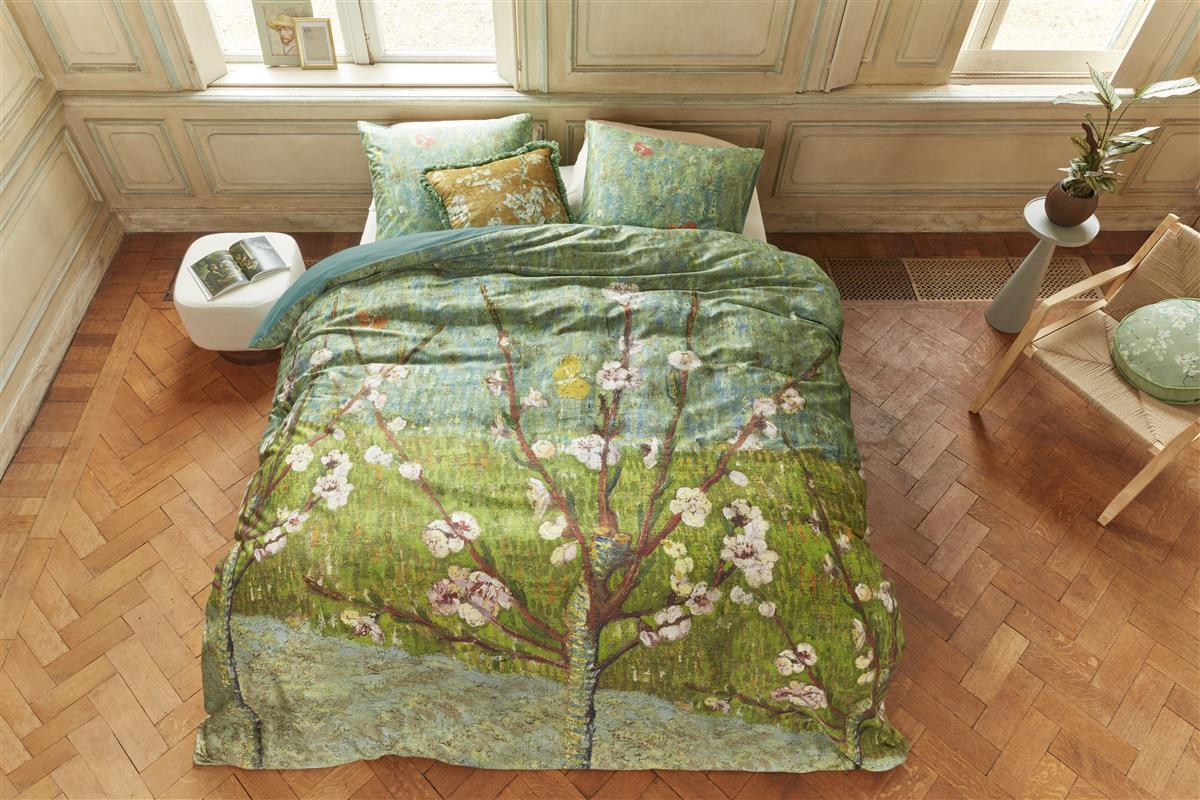 Beddinghouse x Van Gogh Museum Peach Trees dekbedovertrek