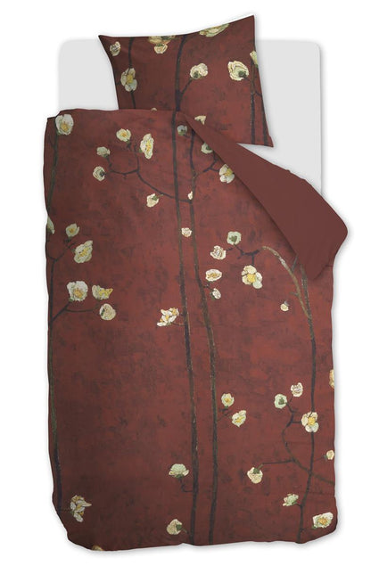 Beddinghouse x Van Gogh Museum Plum Blossoms duvet cover - Red