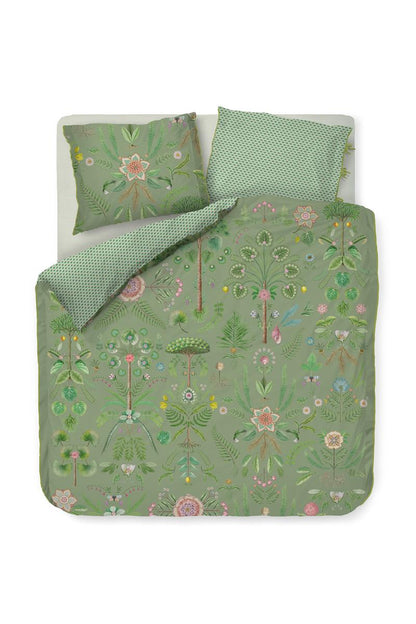 Pip Studio Bamboleo Duvet Cover - Green