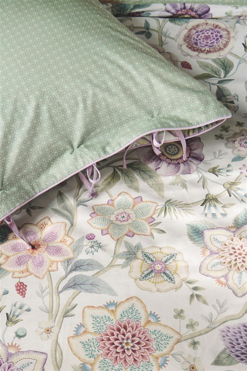 Pip Studio Viva Las Flores Duvet Cover - White