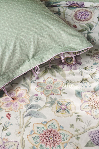 Pip Studio Viva Las Flores Duvet Cover - White