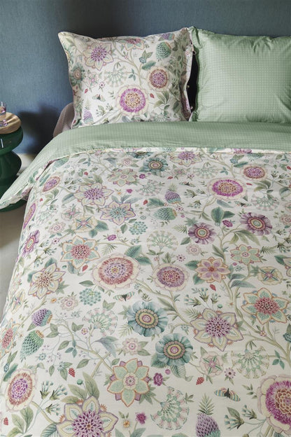Pip Studio Viva Las Flores Duvet Cover - White