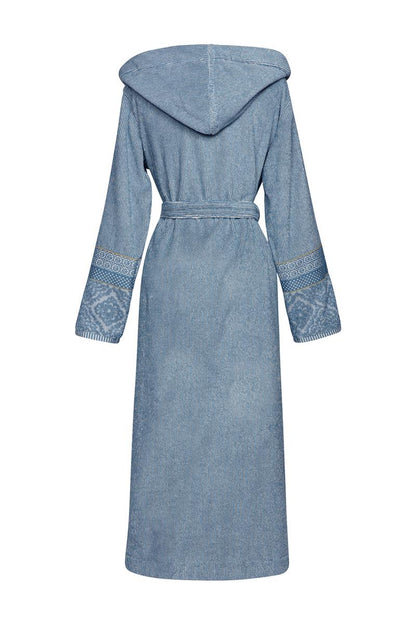 Pip Studio Soft Zellige Bathrobe - Blue Grey