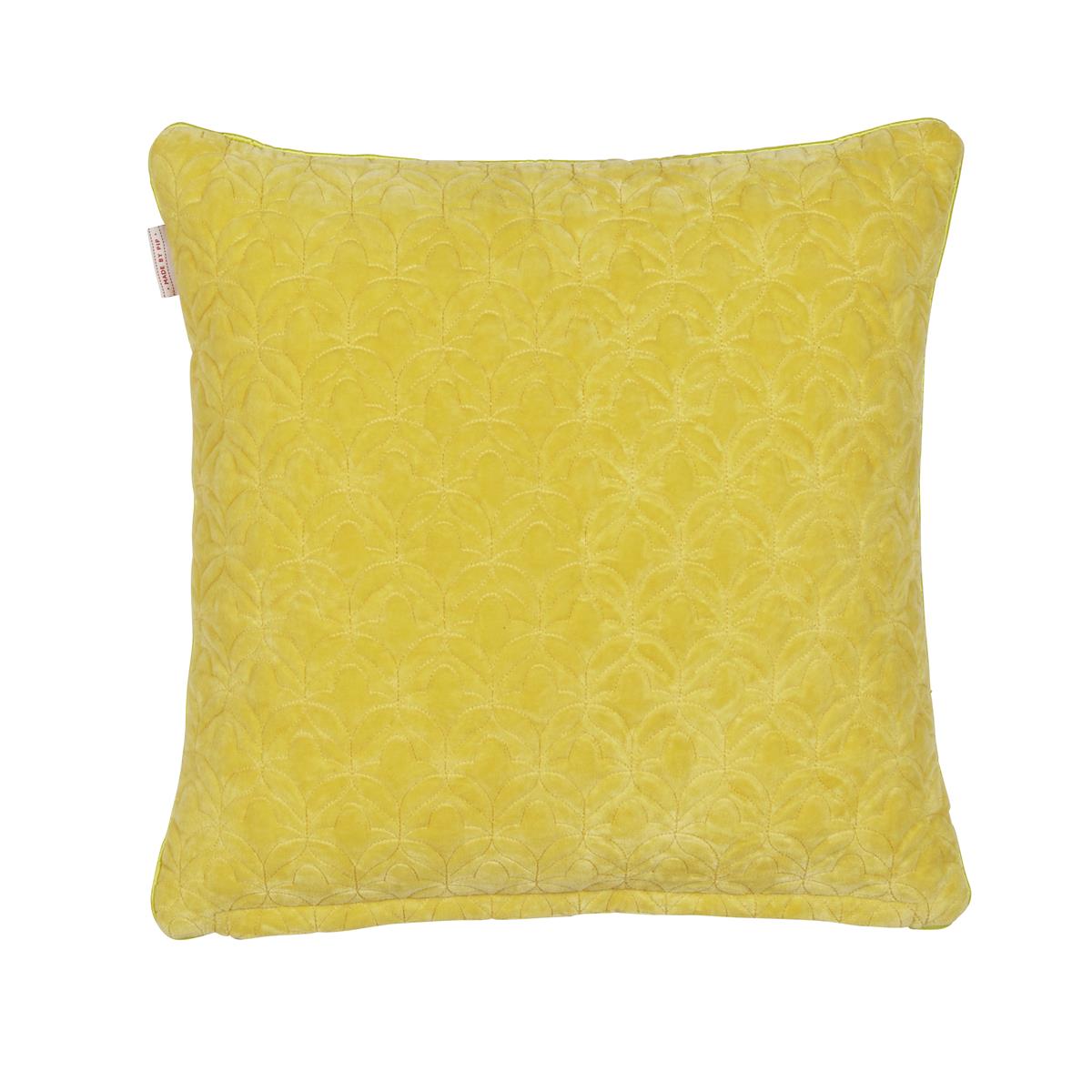 Pip Studio Quilty Dreams Decoratiekussen - Bright Yellow