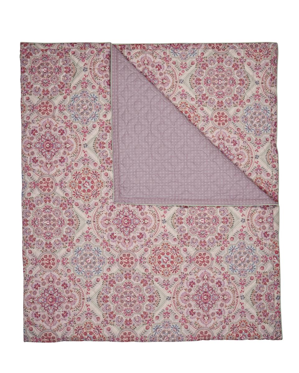 Pip Studio El Bordado Quilt Bedspread - Pink