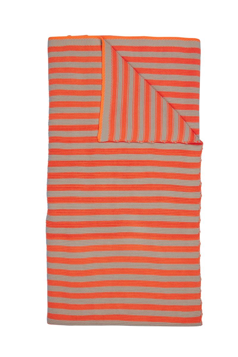 Pip Studio Bonsoir Stripe Bedspread - Orange