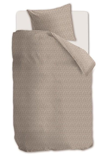 Riviera Maison Braided dekbedovertrek - Taupe