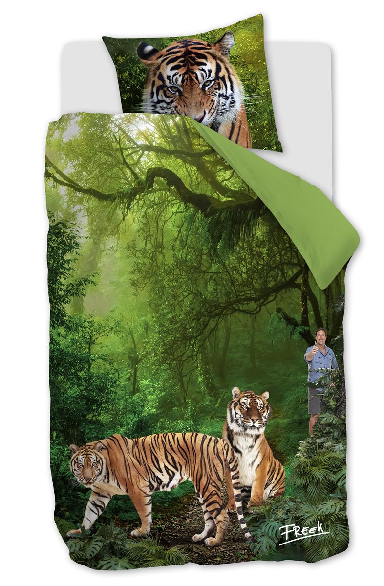 FREEK VONK Toothy Tigers duvet cover - Green