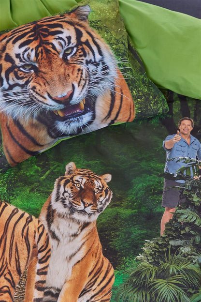 FREEK VONK Toothy Tigers duvet cover - Green