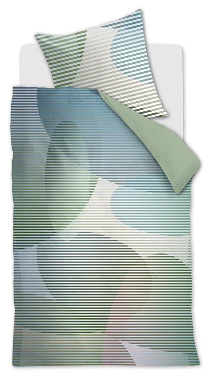 Beddinghouse Dutch Design Prismatic duvet cover - Blue Green