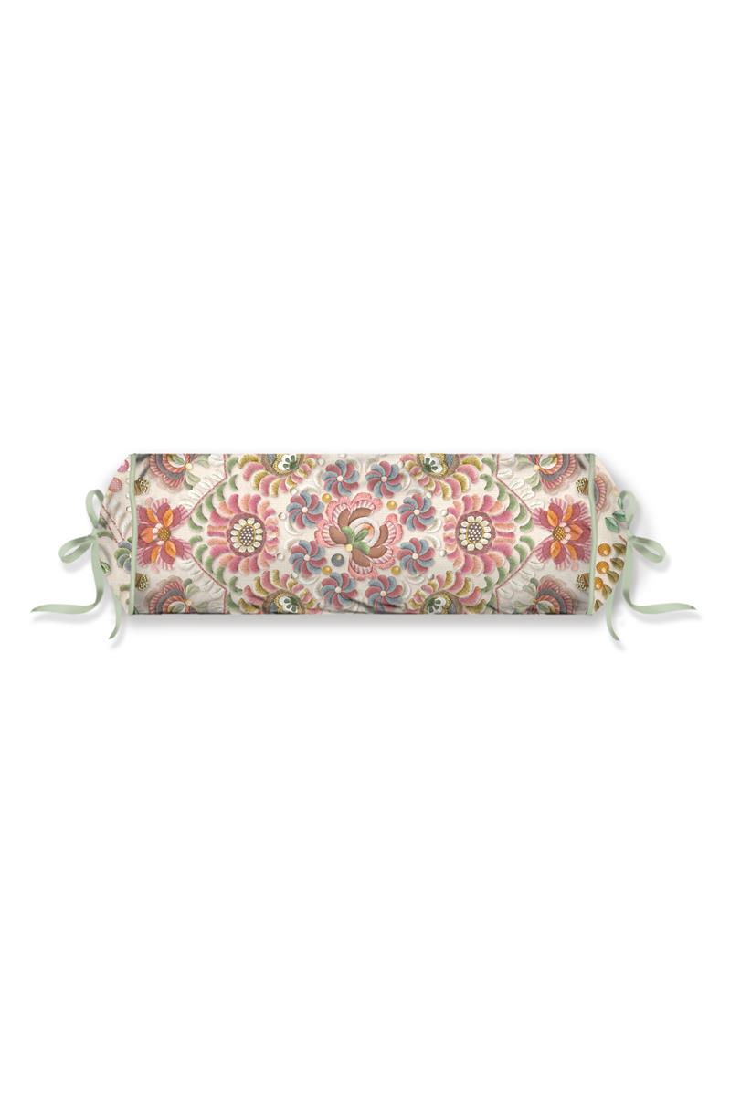 Pip Studio Il Ricamo Roll Decorative Cushion - Off-white