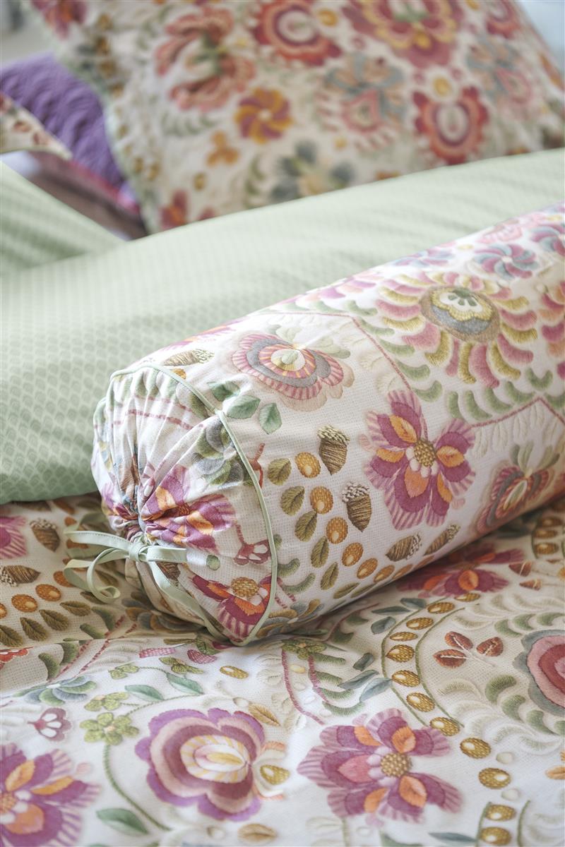 Pip Studio Il Ricamo Roll Decorative Cushion - Off-white