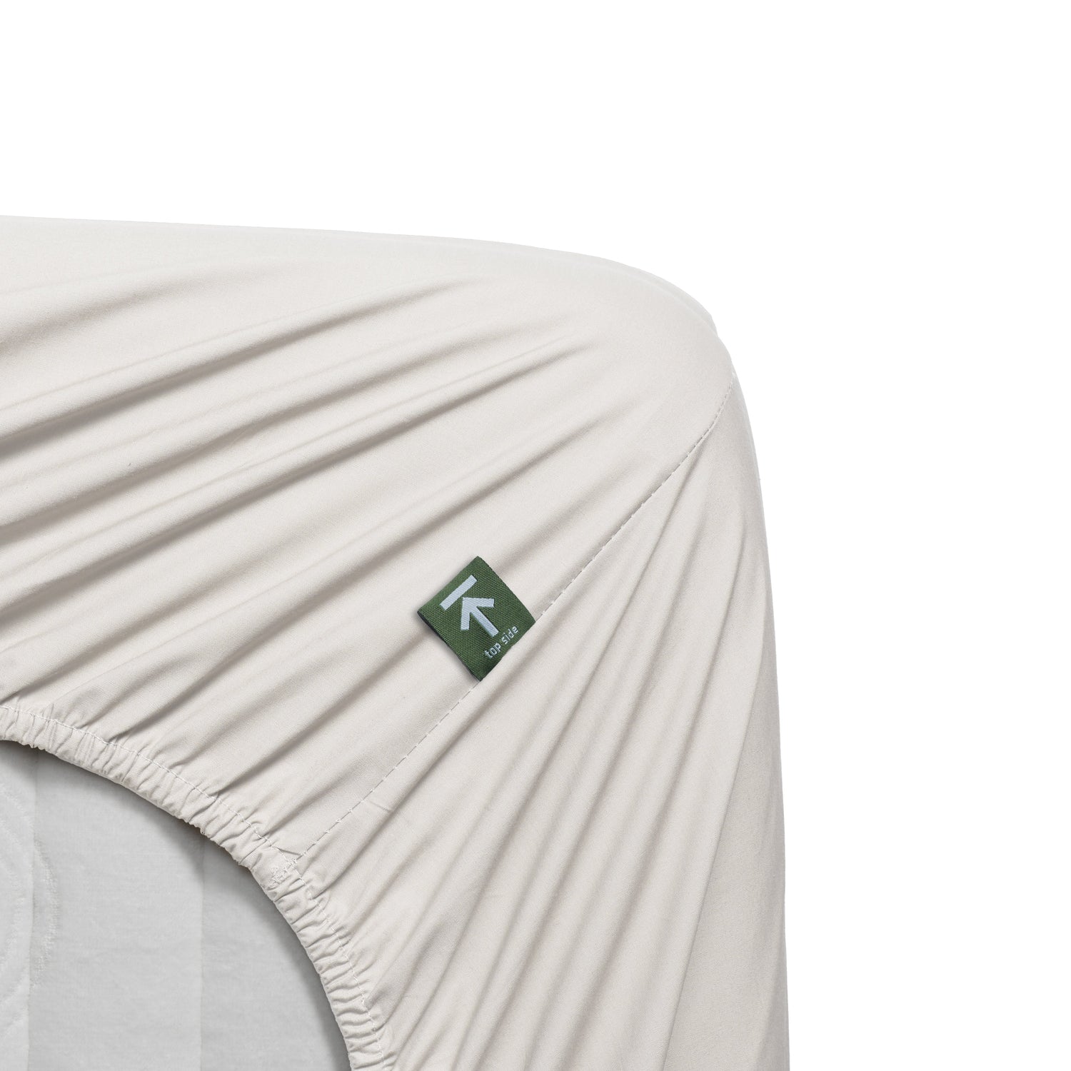 Beddinghouse Topper Fitted Sheet - Percale Cotton - Off-white
