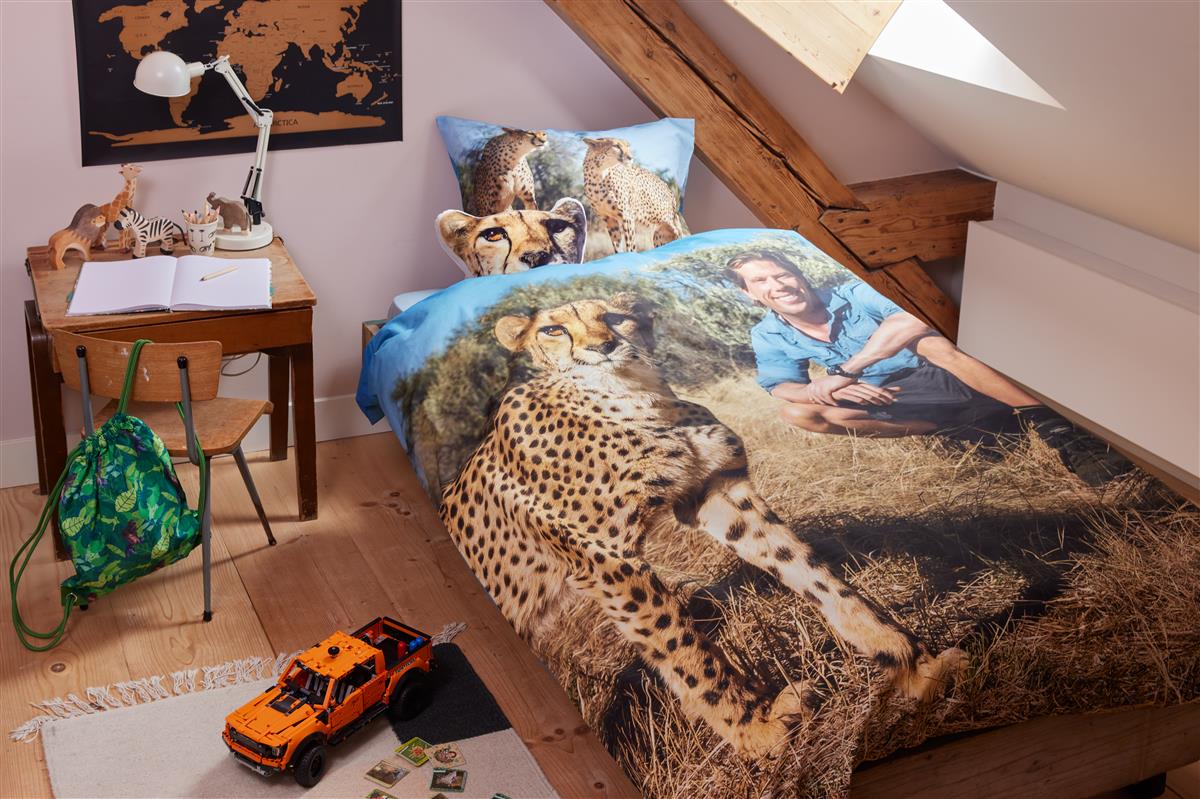 FREEK VONK Safari Survival dekbedovertrek - Zand