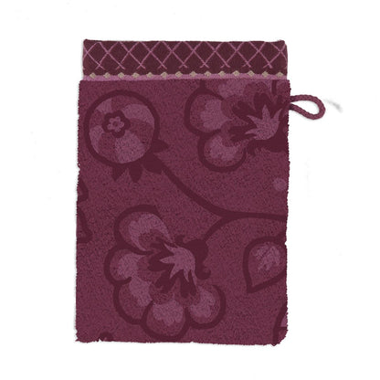 Pip Studio Jasmin Jacquard Badtextiel - Donker roze