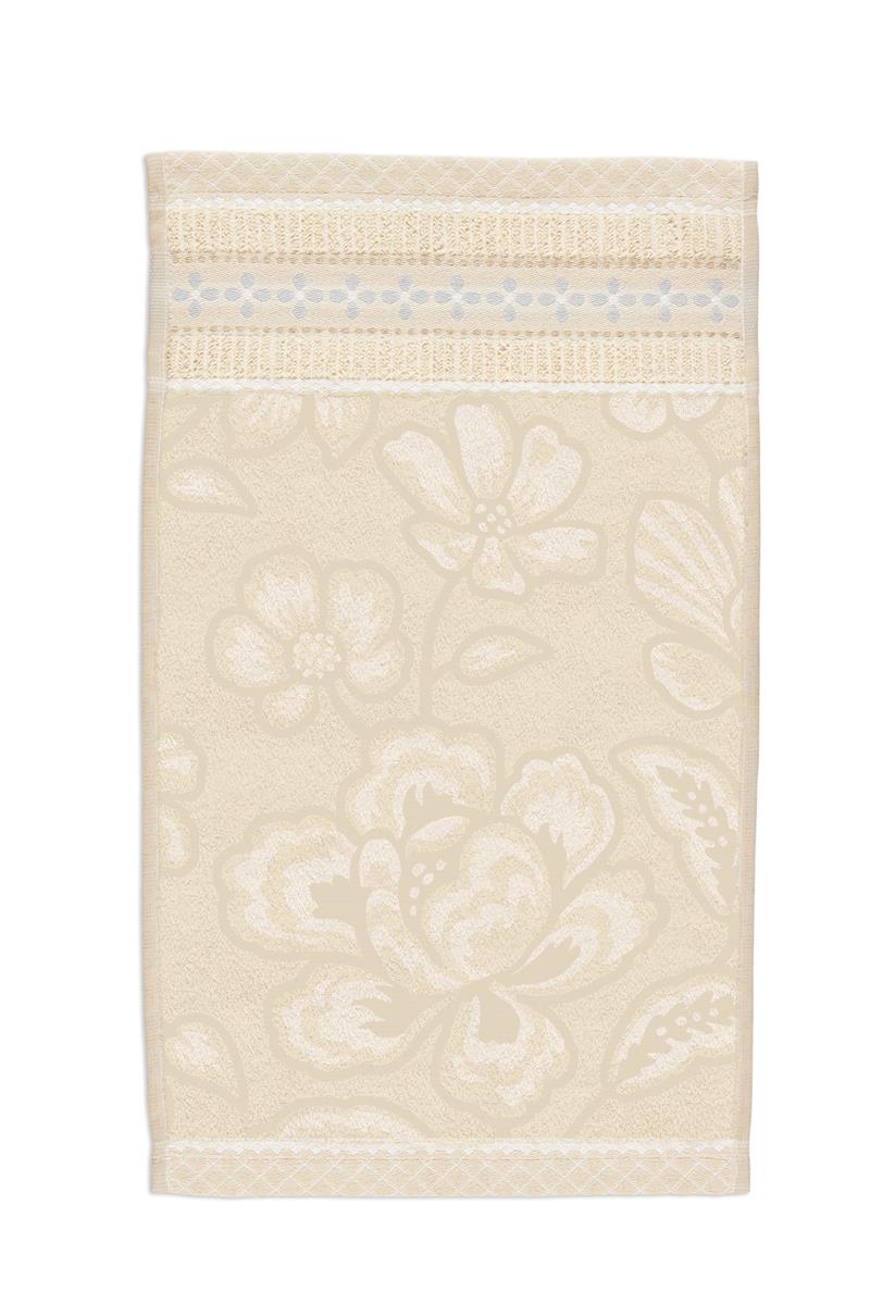 Pip Studio Jasmin Jacquard Bath Textiles - Sand