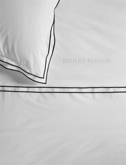 Riviera Maison Salute Duvet Cover - White