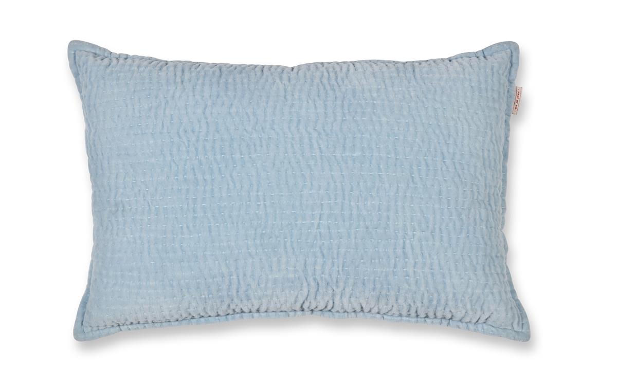 Pip Studio Velvet Sky Decoratiekussen - Licht blauw