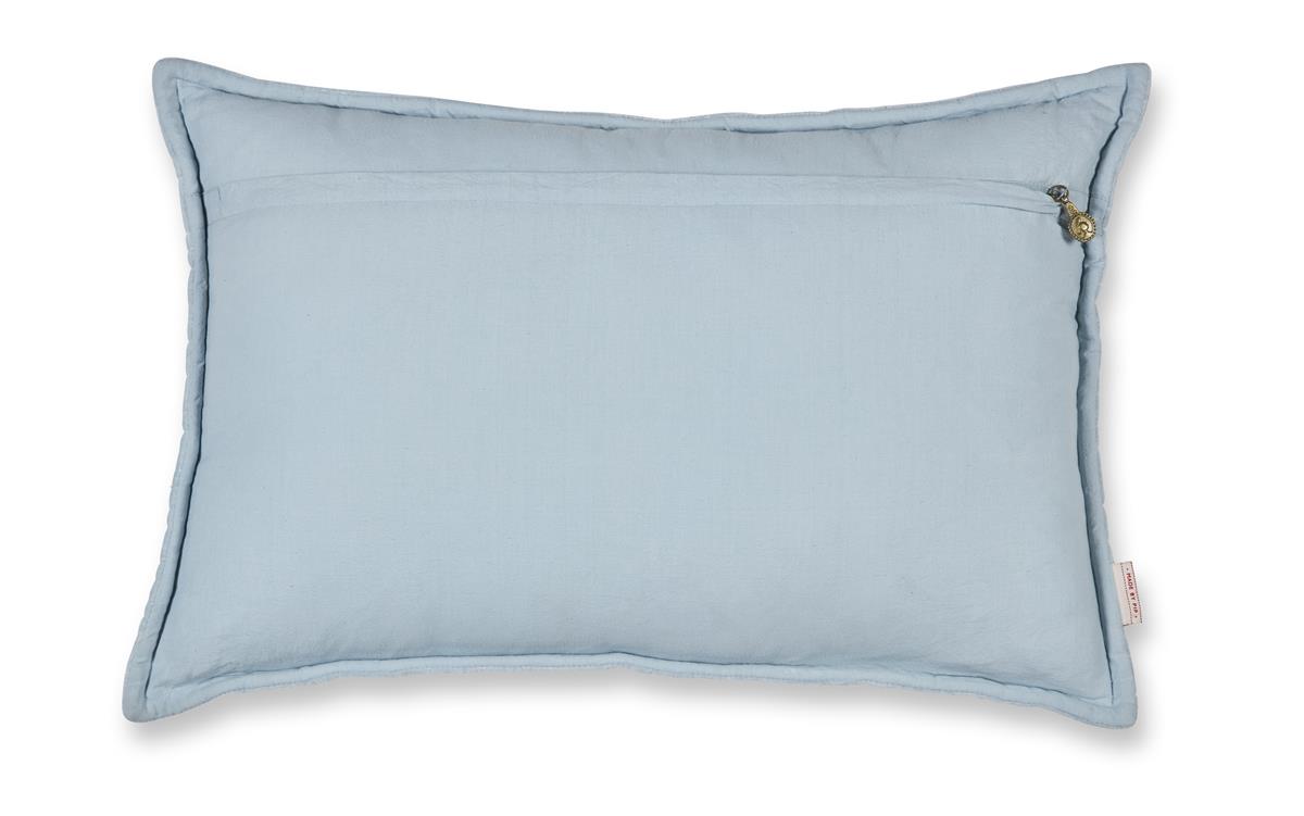 Pip Studio Velvet Sky Decoratiekussen - Licht blauw