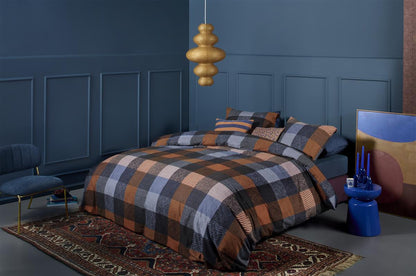 Beddinghouse Beckett dekbedovertrek - Blauw