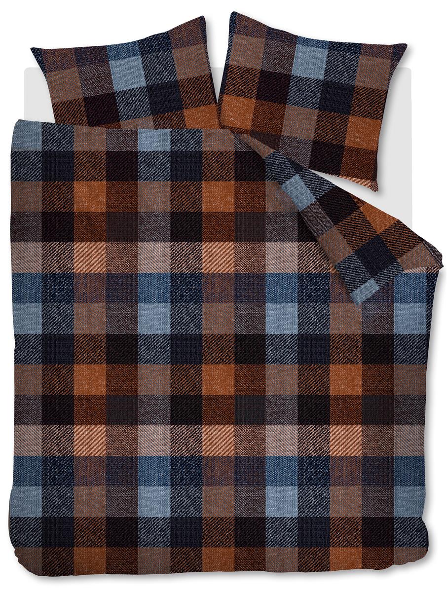 Beddinghouse Beckett dekbedovertrek - Blauw