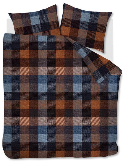 Beddinghouse Beckett dekbedovertrek - Blauw