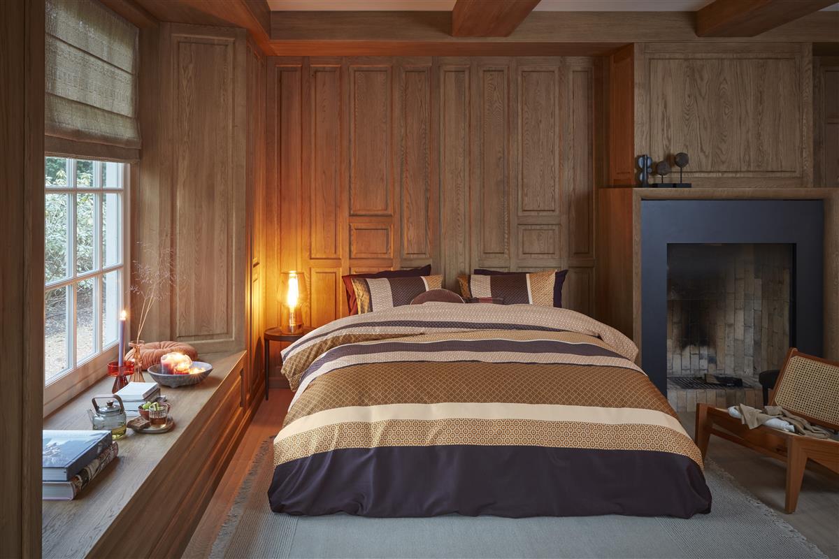 Beddinghouse Marli dekbedovertrek - Goud