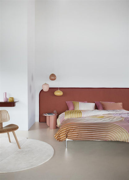 Beddinghouse Dutch Design Curves duvet cover - Coral red