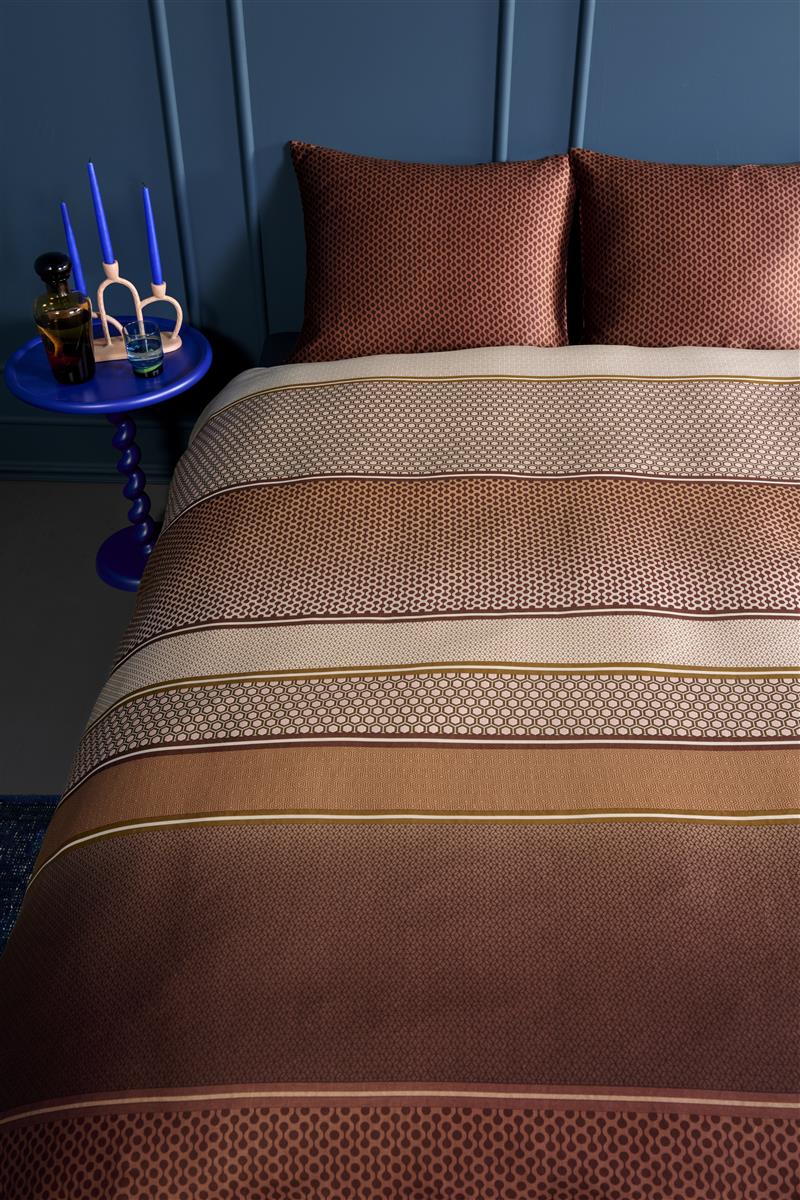 Beddinghouse Romeo duvet cover - Stone red
