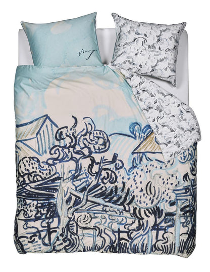 Beddinghouse x Van Gogh Museum Vieux Vignoble duvet cover - Blue
