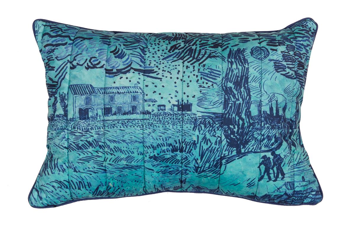 Beddinghouse x Van Gogh Museum Champ de Ble Decoratiekussen - Blauw