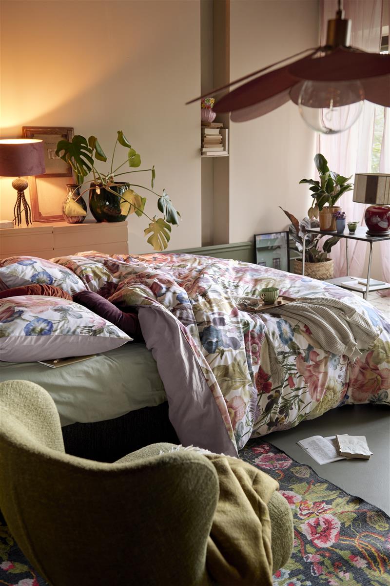 At Home by BeddingHouse Stylised dekbedovertrek - Pastel